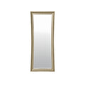 Elegant Full-Length Gold Framed Mirror with Sleek Design